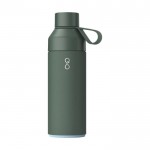 Botella termo de acero y plástico reciclado 500ml Ocean Bottle color verde oscuro