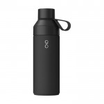 Botella termo de acero y plástico reciclado 500ml Ocean Bottle color negro