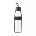 Botella Mepal de plástico antigoteo con asa de transporte 500ml color negro