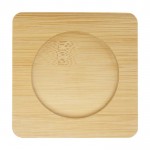Set de dos tazas de vidrio de doble pared y 250ml Machiatto color transparente tercera vista