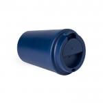Vaso takeaway de plástico reciclado de doble pared de 300ml cuarta vista