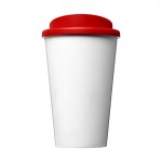 Vasos de café para llevar con logo rojo