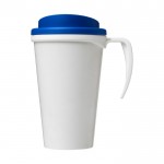 Tazas de café para llevar con logotipo azul