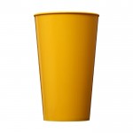 vasos de plástico impresos amarillo