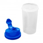 Shaker personalizado con tapa de colores color azul tercera vista