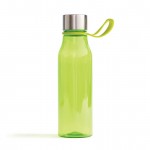 Botella de tritán con lazo para colgarla color verde lima