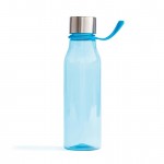 Botella de tritán con lazo para colgarla color azul claro