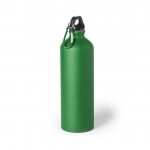 Botella metálica promocional verde