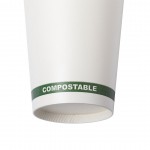 Taza para llevar compostable