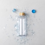 Botellas de plástico reciclado color transparente sexta vista