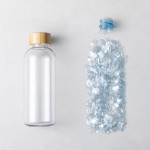 Botellas de plástico reciclado color transparente octava vista