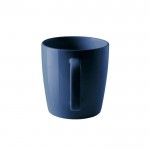 Taza de cerámica de acabado brillante y capacidad de 450ml color azul marino segunda vista