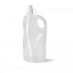 Botellas plegables personalizadas color blanco