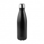 Botella de acero inoxidable reciclado con tapón plateado 750ml