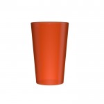 Vasos reutilizables para publicidad color naranja