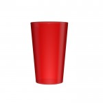 Vasos reutilizables para publicidad color rojo