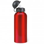 Botellas personalizadas aluminio rojo