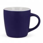 Tazas publicitarias de cerámica en varios colores modernos 250ml color azul oscuro