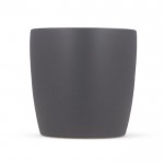 Tazas publicitarias de cerámica en varios colores modernos 250ml color gris tercera vista
