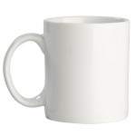 Taza promocional blanca de cerámica especial para sublimación 300ml color blanco segunda vista