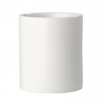 Taza promocional blanca de cerámica especial para sublimación 300ml color blanco tercera vista