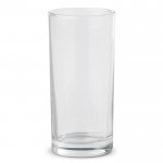 Vaso de vidrio apto para lavavajillas con capacidad de 270ml color transparente