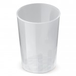 Vaso ecológico reutilizable apilable y 100% reciclable 250ml color transparente