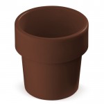 Vasos para café apilable hechos de caña de azúcar en EU 240ml color marrón
