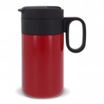 Botella de acero inoxidable con tapa que sirve como taza 250ml color rojo