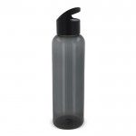 Botella de RPET de colores transparentes con asa geométrica 600ml color negro