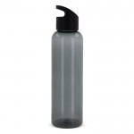 Botella de RPET de colores transparentes con asa geométrica 600ml color negro cuarta vista