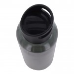 Botella de RPET de colores transparentes con asa geométrica 600ml color negro octava vista