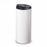 Vasos termo impresos de acero inoxidable en varios colores 350ml color blanco