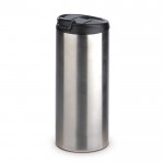 Vasos termo impresos de acero inoxidable en varios colores 350ml color plateado