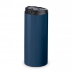 Vasos termo impresos de acero inoxidable en varios colores 350ml color azul oscuro