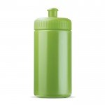 Bidón personalizado de plástico libre de BPA y 100% antigoteo 500ml color verde lima