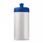 Bidón personalizado de plástico libre de BPA y 100% antigoteo 500ml color azul oscuro