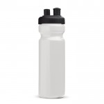 Bidón libre de BPA con diseño TopActive con atomizador 750ml color blanco/negro