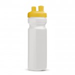 Bidón libre de BPA con diseño TopActive con atomizador 750ml color amarillo