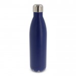 Botella de acero inoxidable de doble pared hermética 750ml color azul oscuro