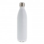 Botella de acero inoxidable de doble pared hermética 1000ml color blanco