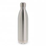 Botella de acero inoxidable de doble pared hermética 1000ml color plateado
