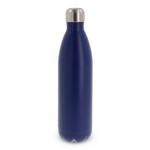 Botella de acero inoxidable de doble pared hermética 1000ml color azul oscuro