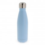 Botella hermética de acero inoxidable en colores pasteles 500ml color azul pastel