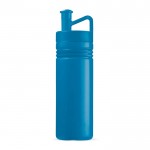 Bidón deportivo con diseño TopActive de tapón ergonómico 500ml color azul claro