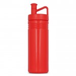 Bidón deportivo con diseño TopActive de tapón ergonómico 500ml color rojo