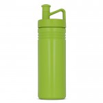 Bidón deportivo con diseño TopActive de tapón ergonómico 500ml color verde lima