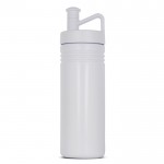 Bidón deportivo con diseño TopActive de tapón ergonómico 500ml color blanco