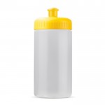 Bidón deportivo de bioplástico y libre de BPA hecho en EU 500ml color amarillo transparente