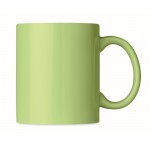 Mugs de cerámica personalizados en color color verde tercera vista